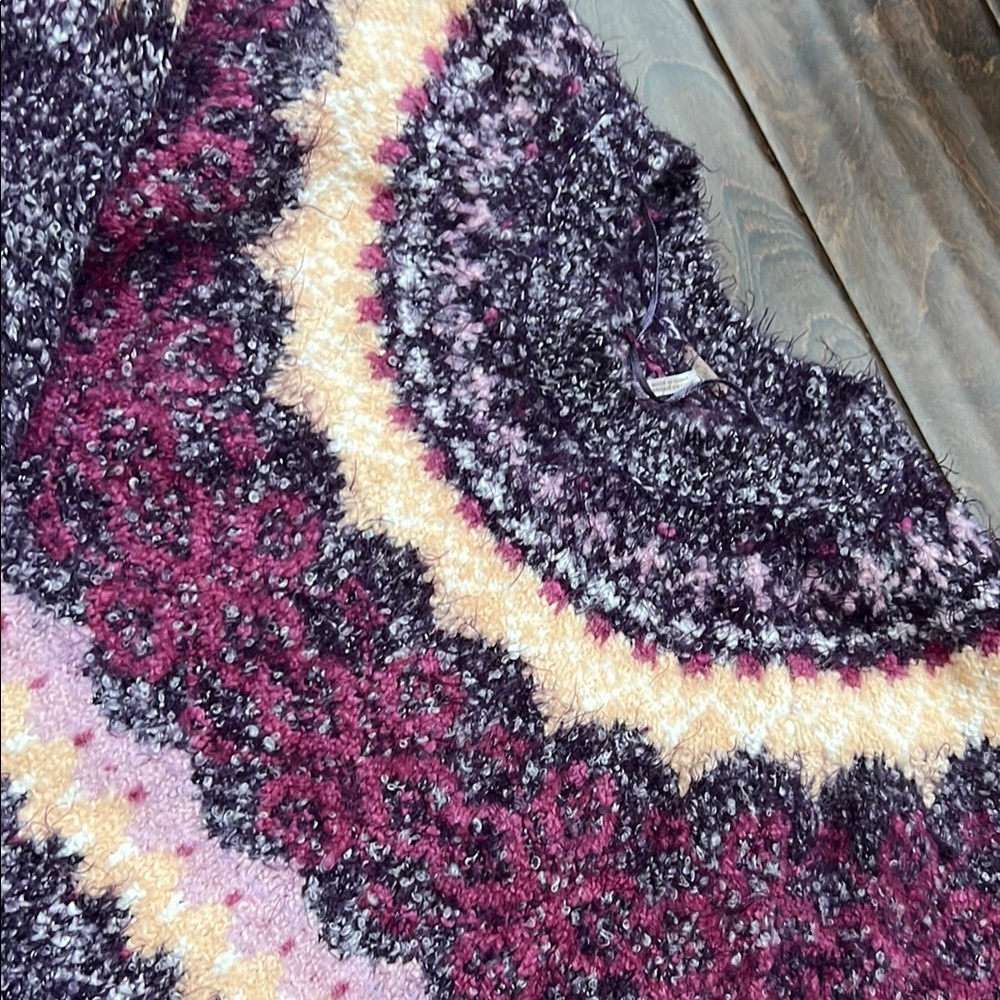Free People Cropped Multicolor Sweater for Women